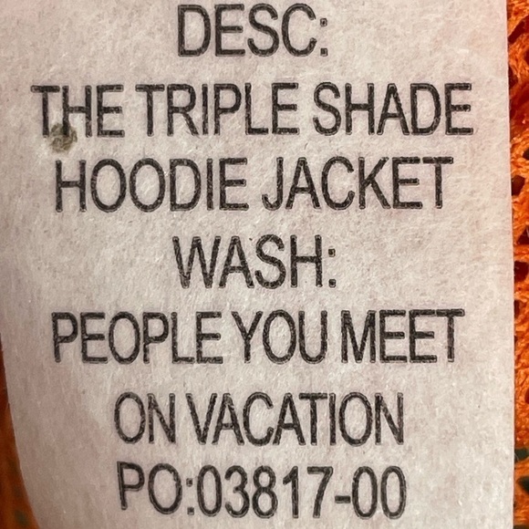 MOTHER jacket windbreaker hoodie sz small The Triple Shade - Picture 5 of 8